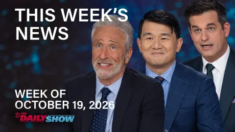 Jon Stewart and The Daily Show Team Break Down French Riots and JD Vance's Town Hall Moment