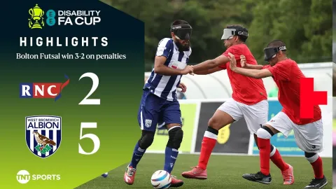 Blind Football Cup Final Highlights RNC FC vs West Bromwich Albion