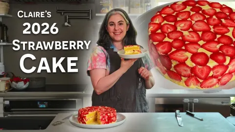 Claire Saffitz Shares Her Ultimate Strawberry Cake Recipe