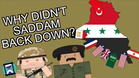 Saddam Hussein's refusal to withdraw before the Gulf War and its consequences