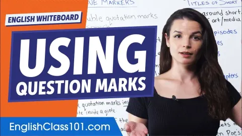 Three Essential Techniques for Using Quotation Marks in English