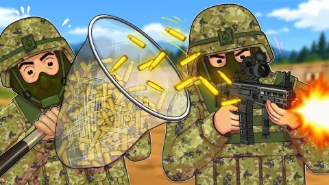 Why Japan's Self-Defense Forces Attach a Fabric Bag to Their Rifles During Training