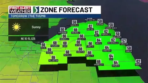 Weekend Weather Shift: Cooler Saturday Followed by Warmer Sunday