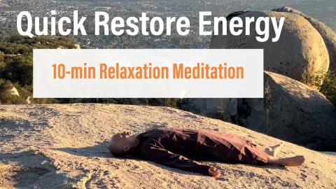 Deep Relaxation Meditation to Restore Energy and Promote Healing
