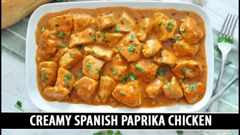 Creamy Spanish Paprika Chicken Recipe Ready in 30 Minutes