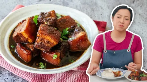 How to Make Moo Hong a Southern Thai Braised Pork Belly Recipe