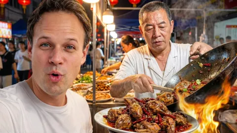 Exploring Chongqing China Most Extreme and Spicy Street Foods