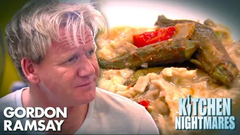 Gordon Ramsay Takes On Some of the Worst Food in Kitchen Nightmares History