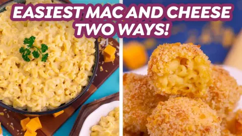 How to Make Creamy Stovetop Mac and Cheese Plus Crispy Baked Mac and Cheese Bites