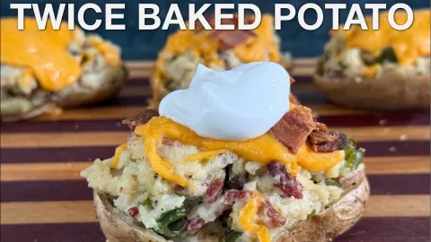 How to Make Jalapeño Bacon Twice Baked Potatoes