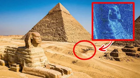 New Radar Scans Reveal a Second Sphinx Buried Beneath the Giza Plateau