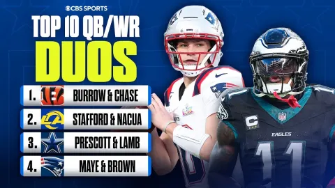 Top NFL Quarterback and Wide Receiver Duos Ranked After AJ Brown Trade