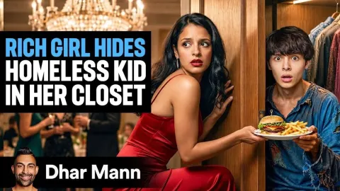 A Wealthy Teen Hides a Homeless Boy in Her Closet to Protect Him From Her Mother