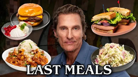 Matthew McConaughey Shares His Last Meal and Reflects on Life and Career
