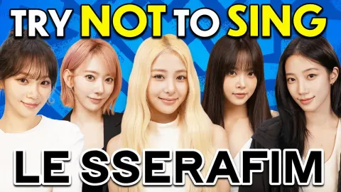 LE SSERAFIM Faces the Ultimate Challenge of Not Singing Their Own Hit Songs