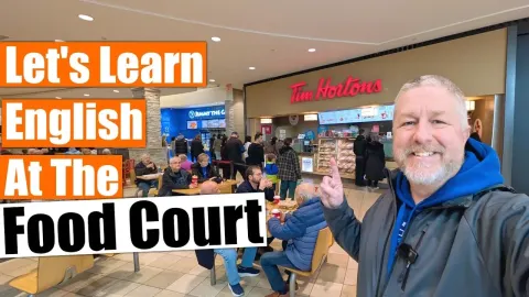 Learn English at the Food Court