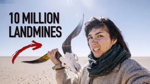 Driving Alone Through the World's Longest Minefield in Western Sahara