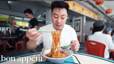 Singapore's Only Michelin Star Street Food: A Taste of Hill Street Taiwa Pork Noodle