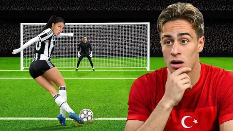 Kenan Yildiz Rates My FC 26 Card and Football Skills in Fun Challenge