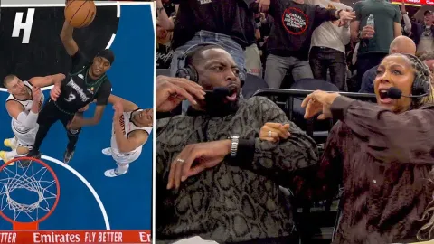 Jaden McDaniels' Dunk Sparks Strong Reactions from Dwyane Wade and Candace Parker