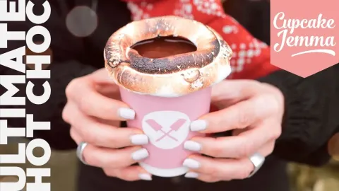How to Make Deluxe Hot Chocolate with Homemade Marshmallow Fluff