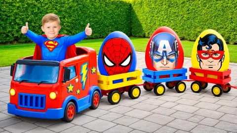 Children Transform into Superheroes to Help Their Community