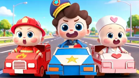 Educational Video for Kids About Assembling Vehicles and Learning Through Play