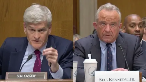 Senator Cassidy Questions RFK Jr. on Vaccine Policies and Measles Outbreak Preparedness