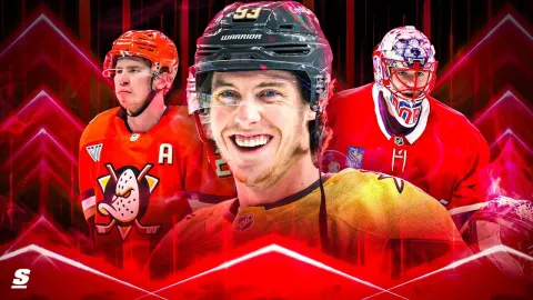 NHL Playoff Risers: Mitch Marner, Leo Carlsson, and Jakub Dobeš Shine in Postseason