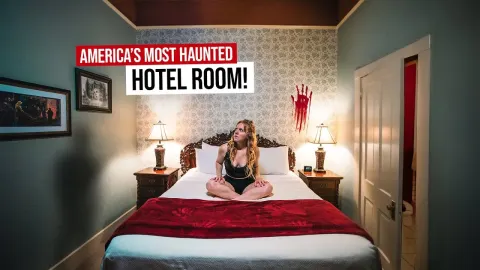 Overnight in America's Most Haunted Hotel Room 218 at the Crescent Hotel