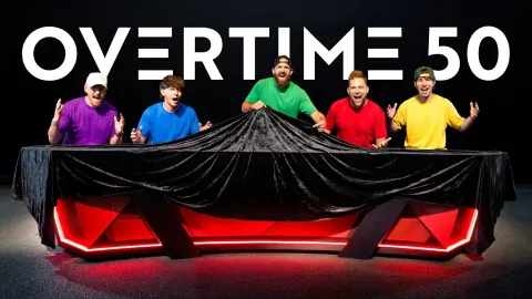 Dude Perfect Overtime 50: New Desk, Iron Man Repulsor, and Absurd Records