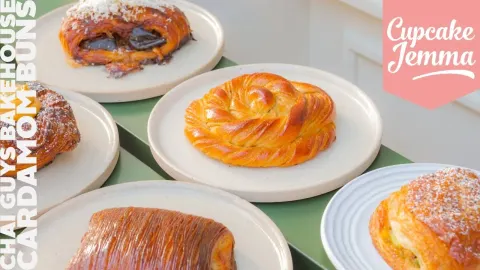 Cardamom Buns and Fusion Pastries at Chai Guys Bakehouse in London