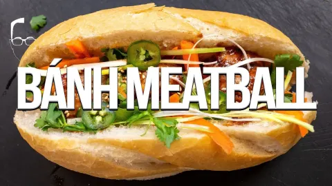Meatball Banh Mi Recipe That Combines Two Classic Sandwiches