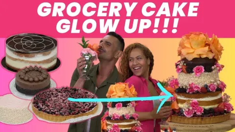 Transform a Grocery Store Cake Into a Stunning Dessert Display With Pro Decorating Tips
