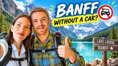 How to Explore Banff Without a Car and Still See Lake Louise and Moraine Lake