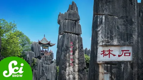 How China's Stone Forest Reveals Secrets of Ancient Seas and Future Cities