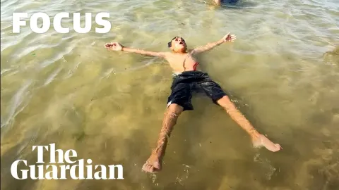 Gaza's Children Find Solace on the Beach as War Destroys All Playgrounds