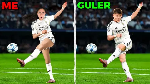 Recreating Arda Güler's Most Stunning Goals in a One on One Challenge