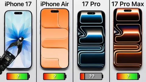 iPhone 17 Battery Test Reveals Real-World Performance Compared to Air and Pro Max