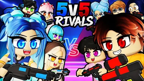 Roblox Rivals 5v5 Match Turns Chaotic in Epic Battle