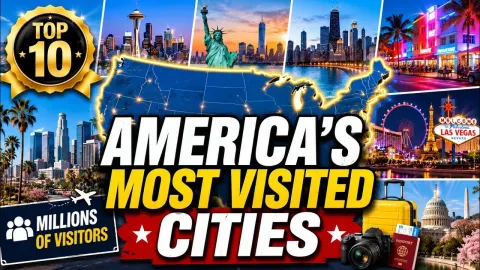 America's Most Visited Cities Revealed What Draws Millions Each Year