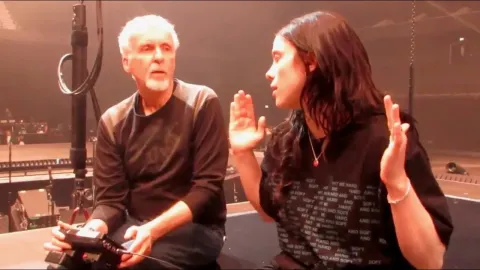 Billie Eilish Behind the Scenes of Her Manchester Movie Shoot