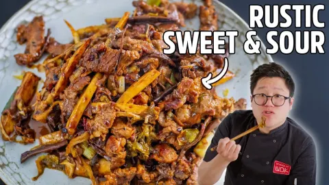 Sichuan Sweet and Sour Pork A Rustic Stir Fry Recipe