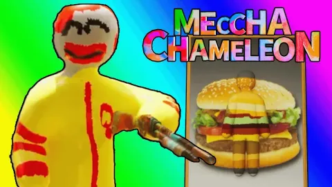 Meccha Chameleon Players Find Elite Hiding Spots in Hilarious Hide and Seek Game