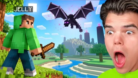 Jelly's Final Minecraft Challenge Taking on the Game Without Mods for the First Time
