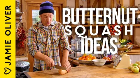 Jamie Oliver's Butternut Squash Recipes for Soups, Pastas and Kid-Friendly Cupcakes