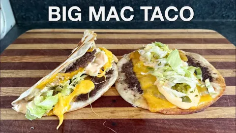 How to Make a Big Mac Taco That Combines Two Iconic Foods