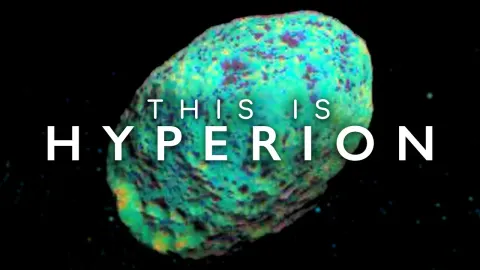 Hyperion Saturn's Chaotic Sponge-Like Moon Baffles Scientists