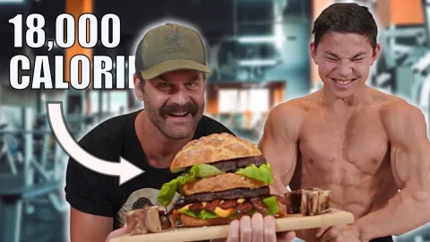 Building a Massive 18,000 Calorie Primal Big Mac with Bison and Organ Meats