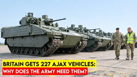 Britain Adopts 227 Ajax Armored Vehicles to Transform Battlefield Reconnaissance